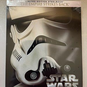BRAND NEW & SEALED STAR WARS THE EMPIRE STRIKES BACK STEELBOOK BLU RAY